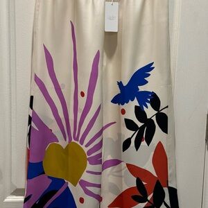 Johnny Was Multicolor Wide Leg Pants